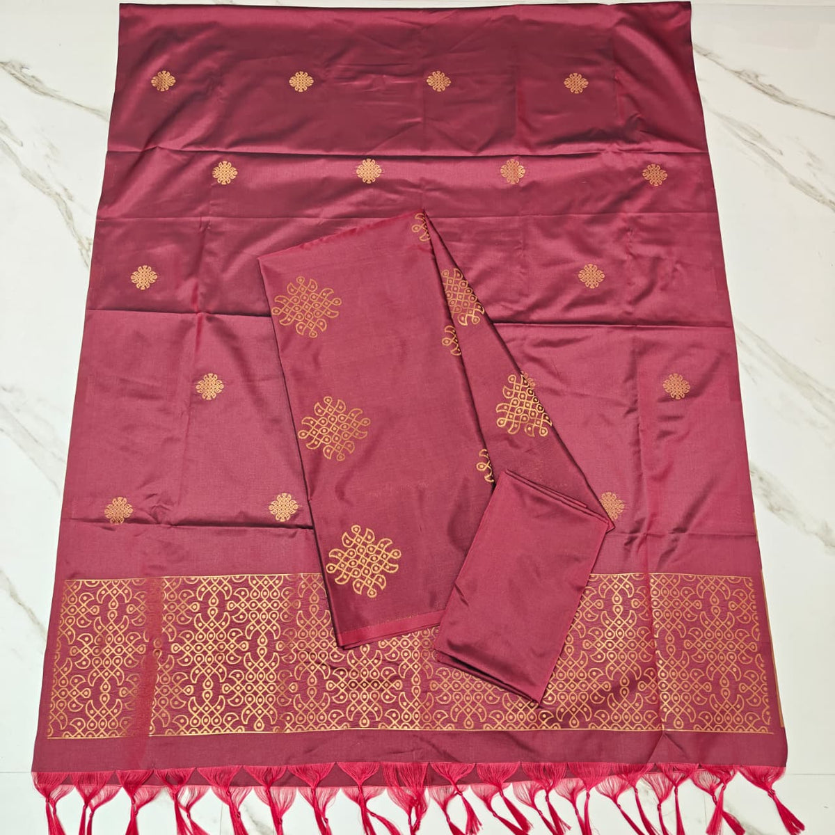 ✨ **Semi Kanchi Kolam Soft Silk** ✨-SKKS06