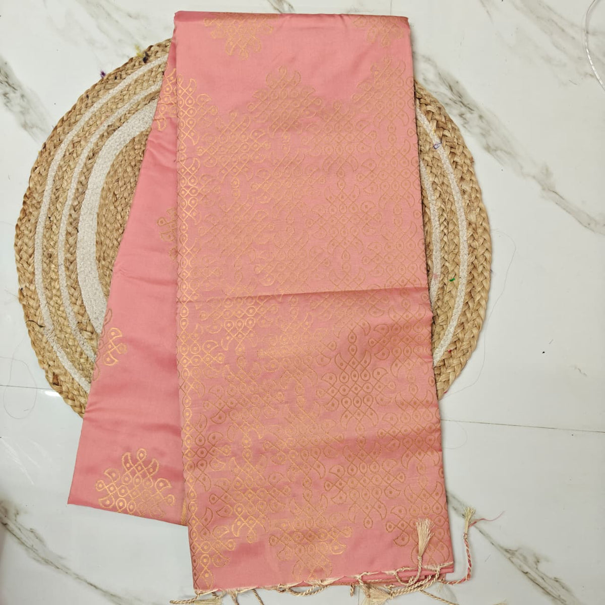 *Semi Kanchi Kolam Soft Silk Saree | Premium Quality Saree*