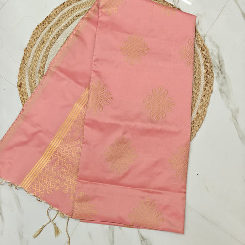 *Semi Kanchi Kolam Soft Silk Saree | Premium Quality Saree*