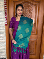 *Semi Kanchi Kolam Soft Silk Saree | Premium Quality Saree*