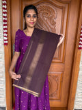 Premium Checked Maheshwari Premium Maheshwari Cotton Saree (Code: MC18)