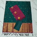 Premium Soft Silk Unstitched Chudithar Set-SSCD03
