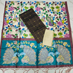 Luxury with our premium Tussar Silk Salwar Suit Set - TSRS02