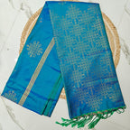 *Semi Kanchi Kolam Soft Silk Saree | Premium Quality Saree*
