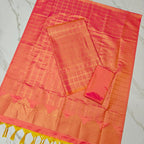 ✨ **Semi Kanchi Checked  Soft Silk** ✨-SKCS05
