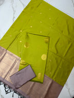 Premium Soft Silk Unstitched Chudithar Set-SSCD08