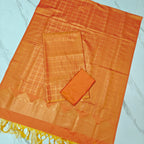 ✨ **Semi Kanchi Checked  Soft Silk** ✨-SKCS03
